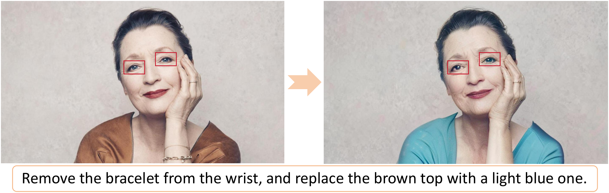 An example of VQModel reconstruction characteristics. executes semantic edits a