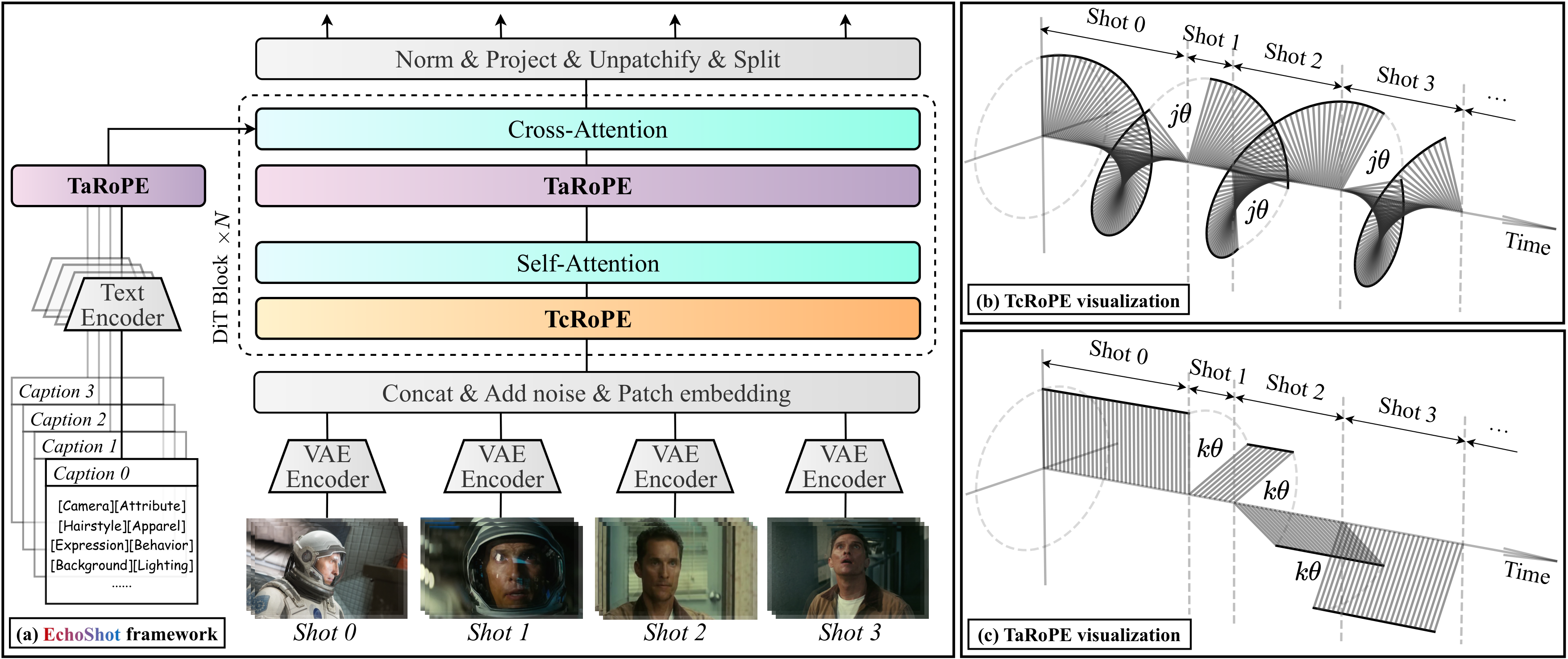 EchoShot Shot-aware RoPE